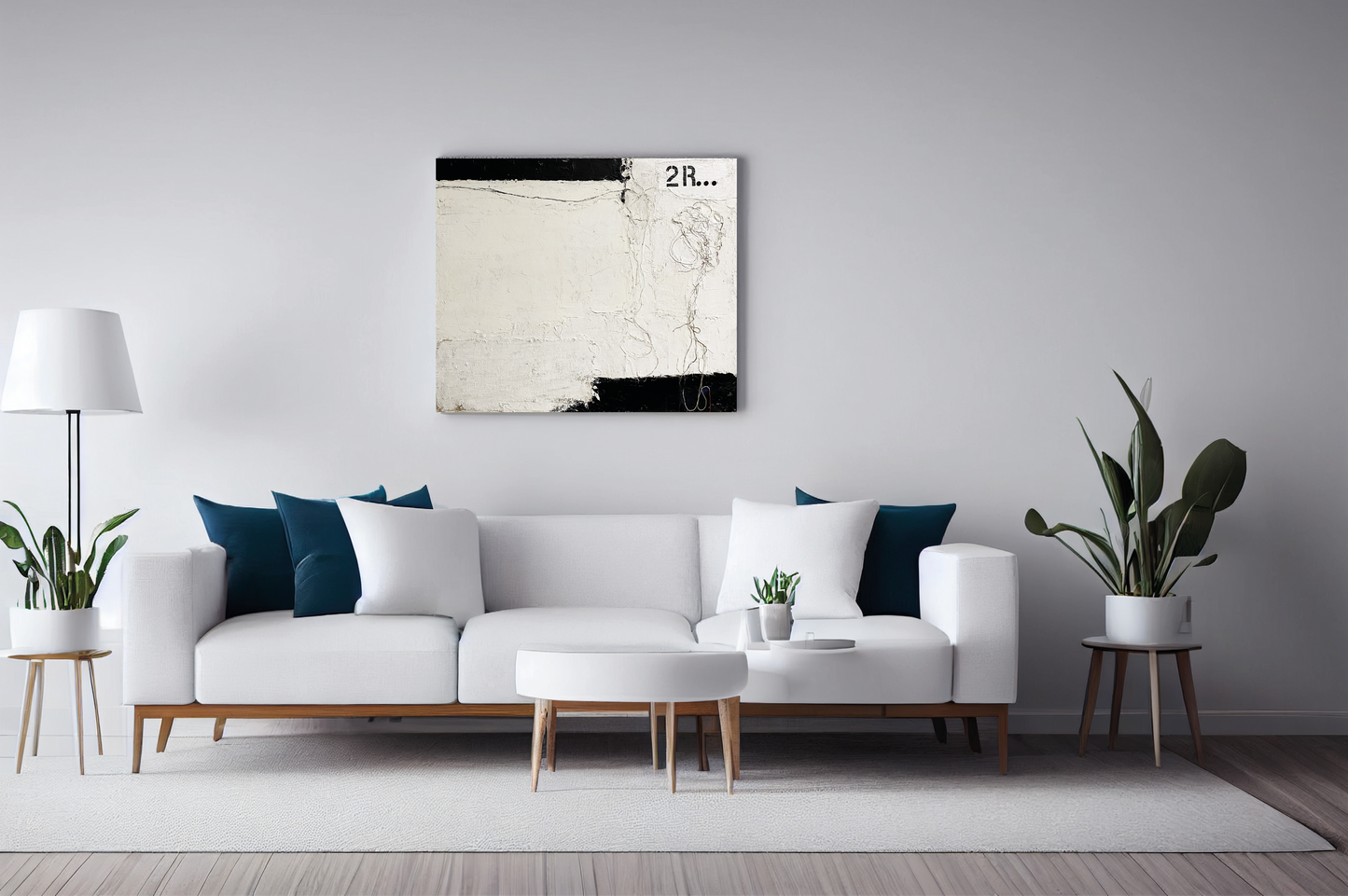 Grenze des Erkennbaren - 120 x 100 cm