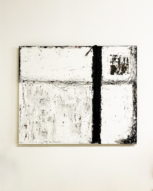 Vertikale Spannung - 120 x 100 cm