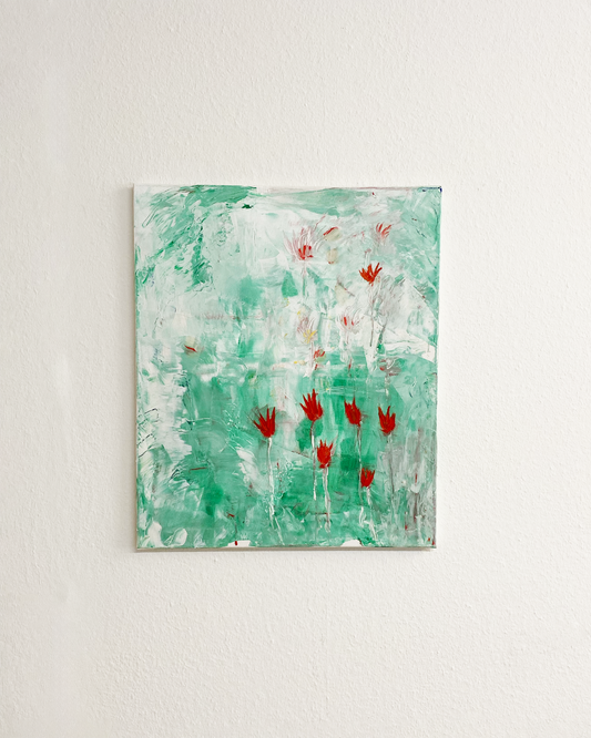 Vergängliches Blühen - 50 x 60 cm