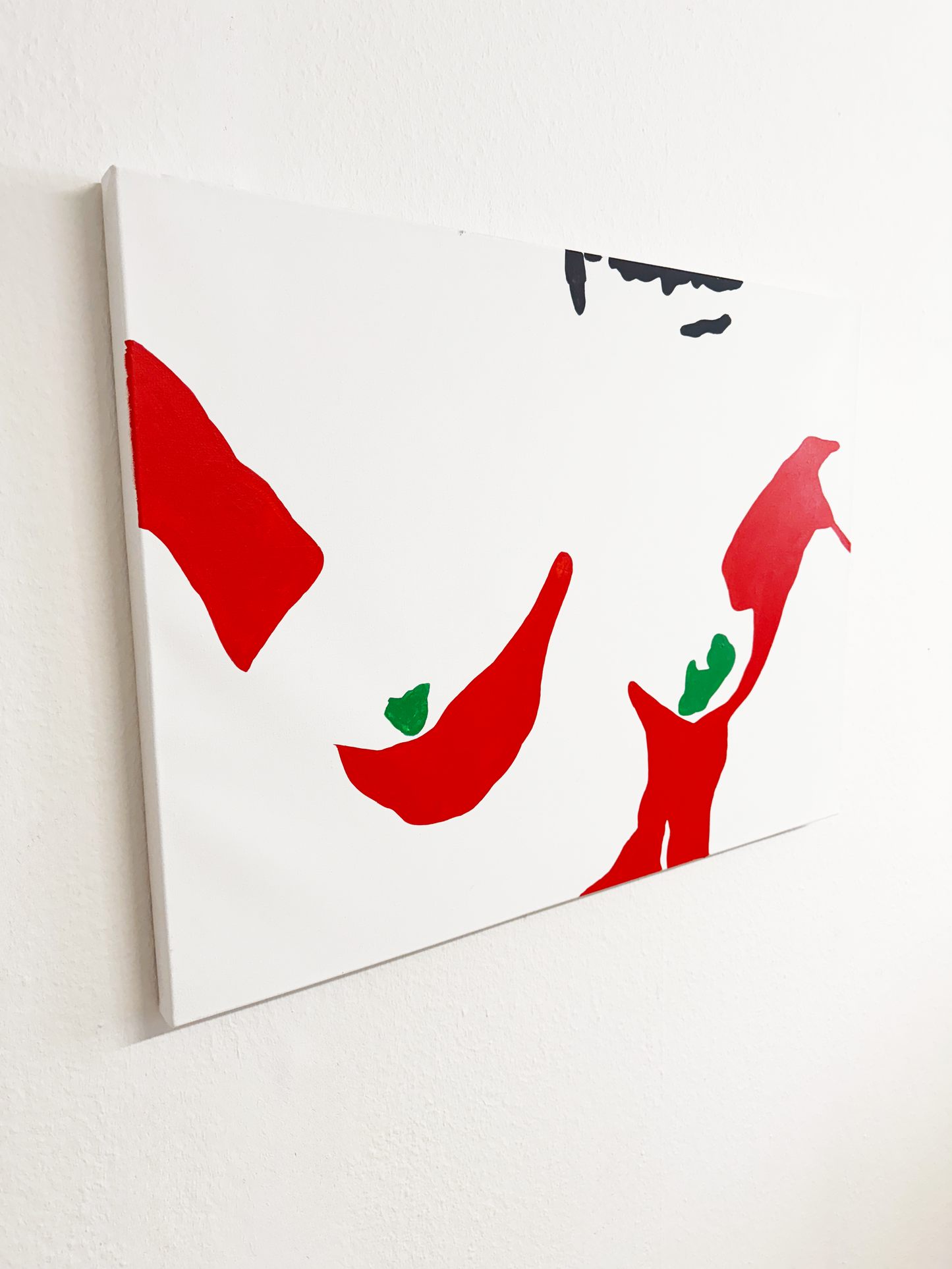 Abstrakte Intimität - 80 x 60 cm