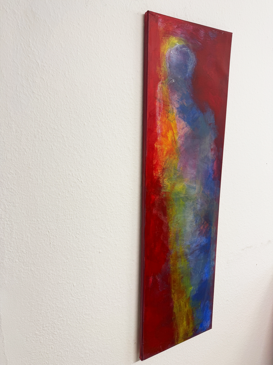 Aura einer flüchtigen Gestalt - 30 x 100 cm