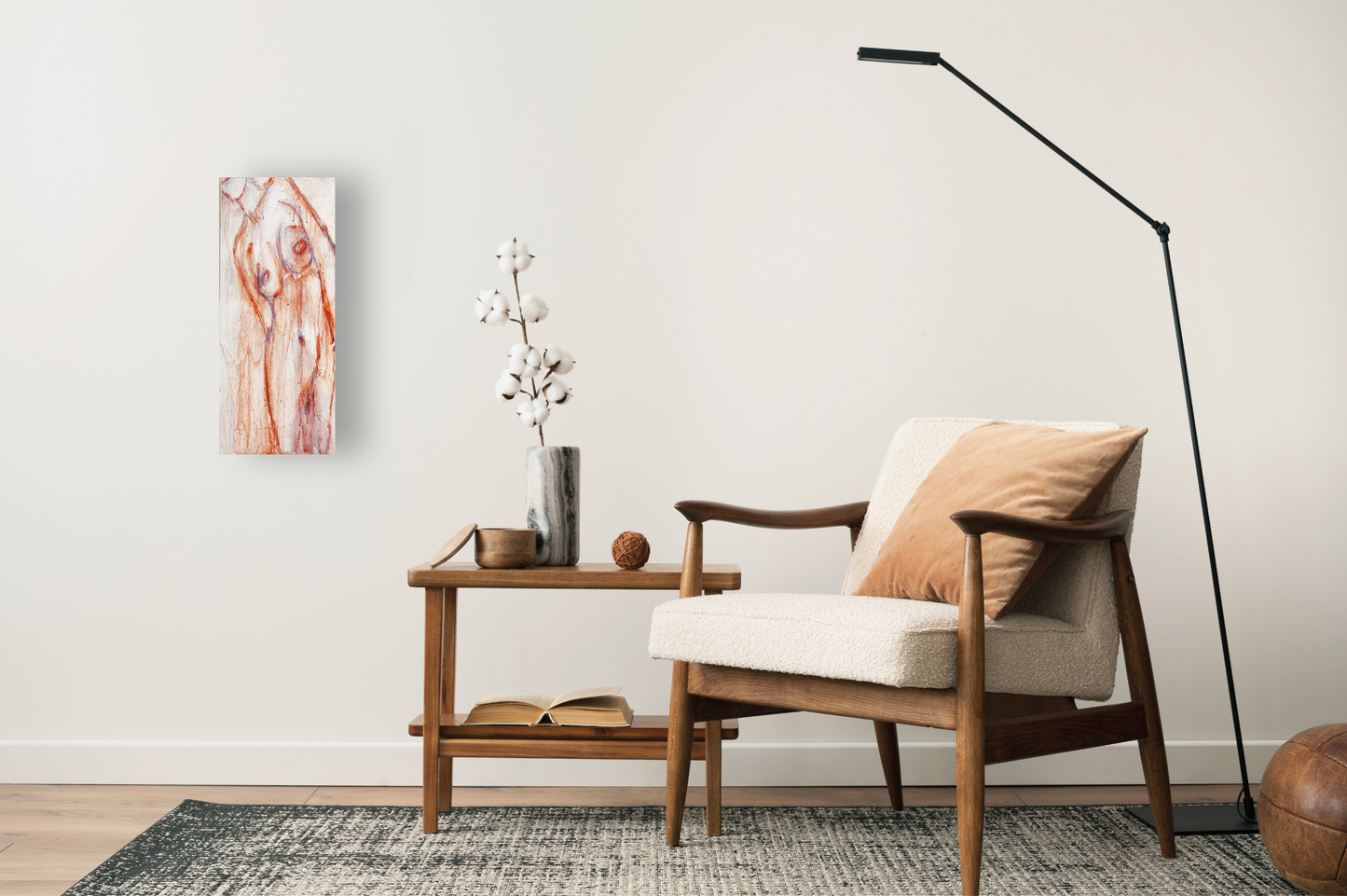 Vergänglichkeit - 30 x 70 cm