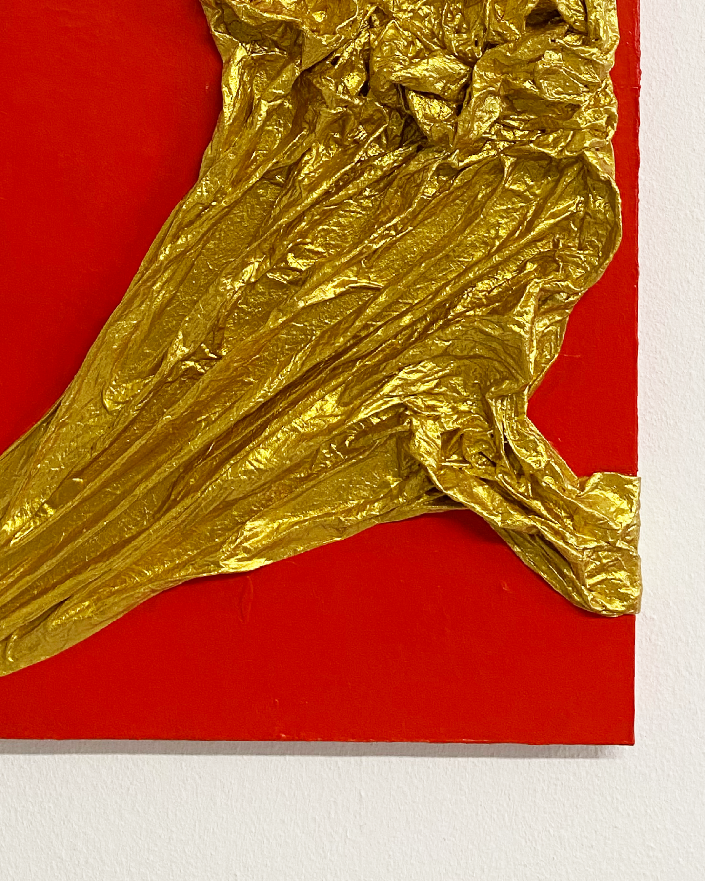 Gefaltetes Gold - 60 x 80 cm