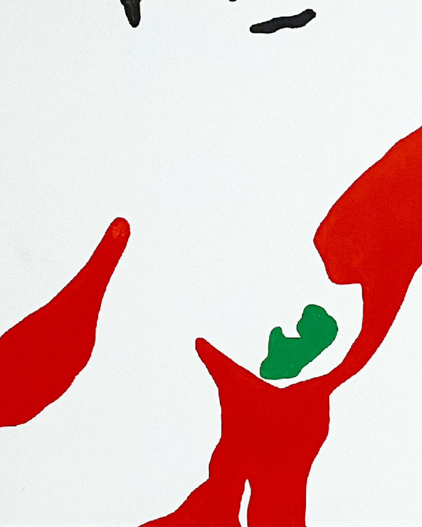 Abstrakte Intimität - 80 x 60 cm