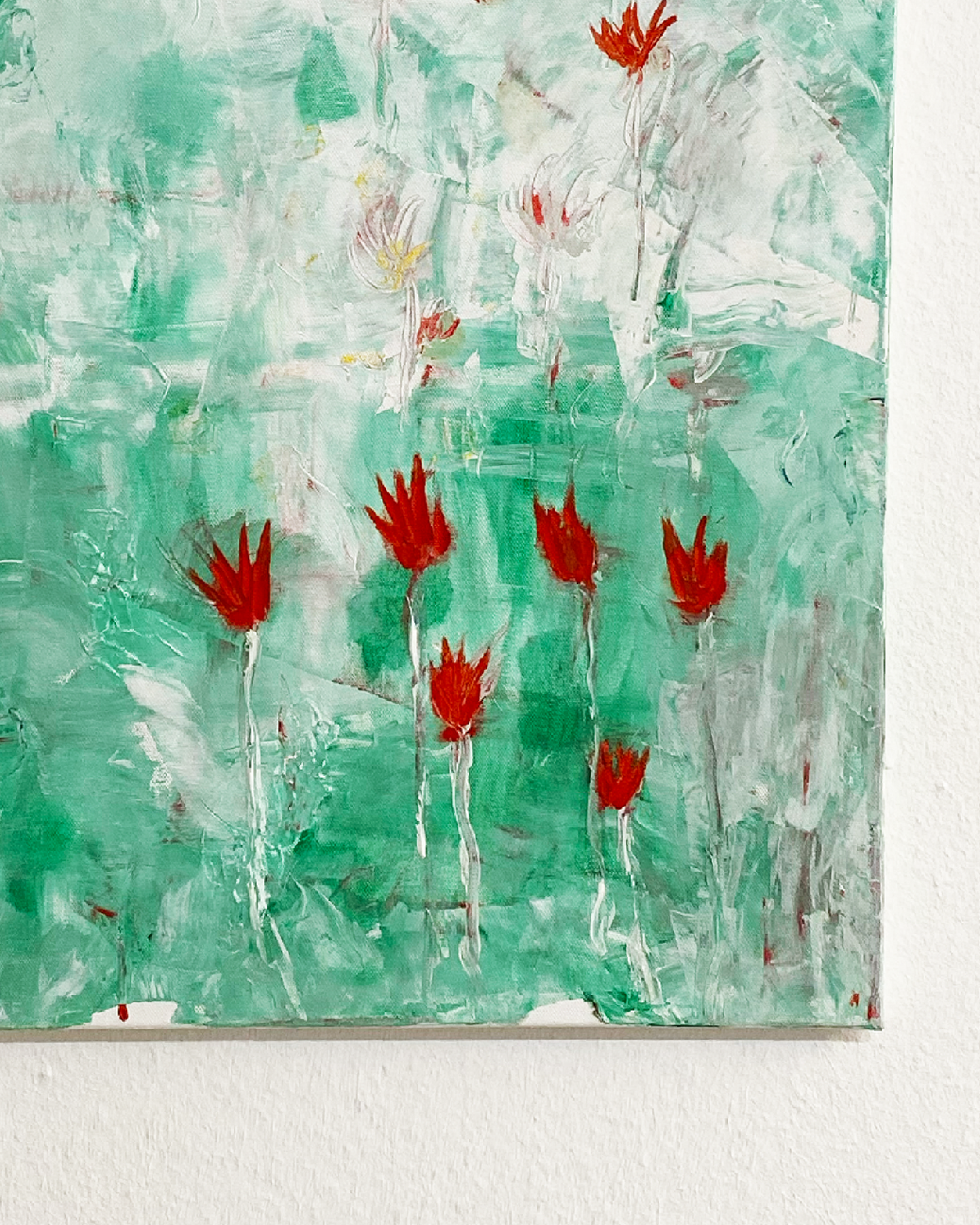 Vergängliches Blühen - 50 x 60 cm