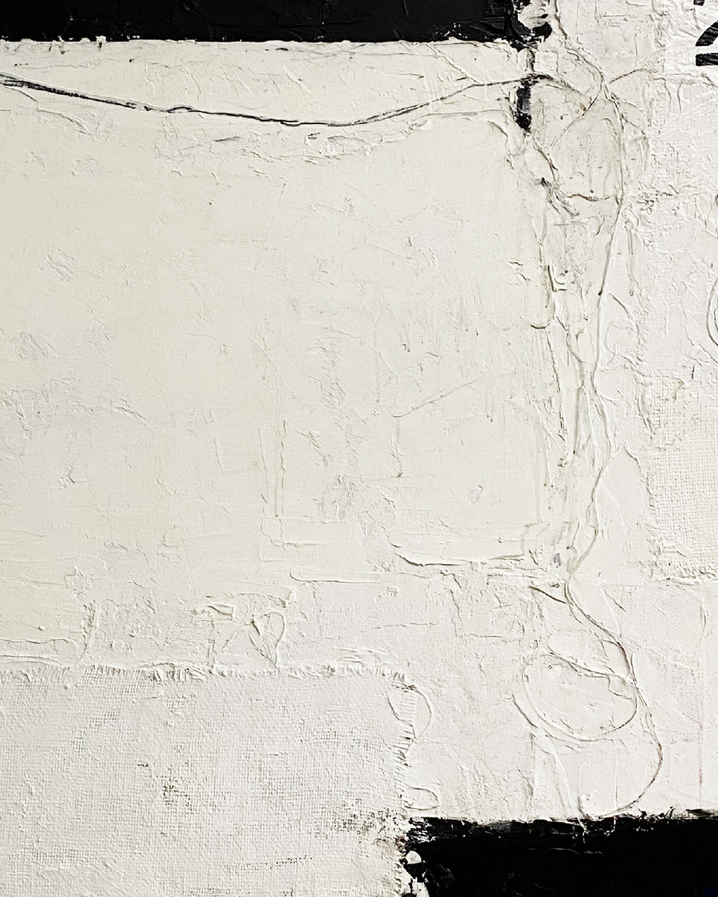 Grenze des Erkennbaren - 120 x 100 cm