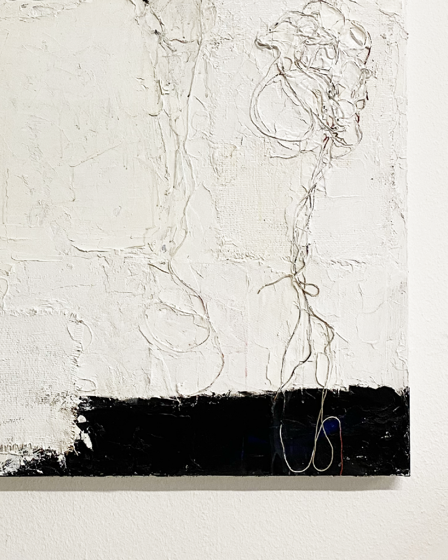 Grenze des Erkennbaren - 120 x 100 cm